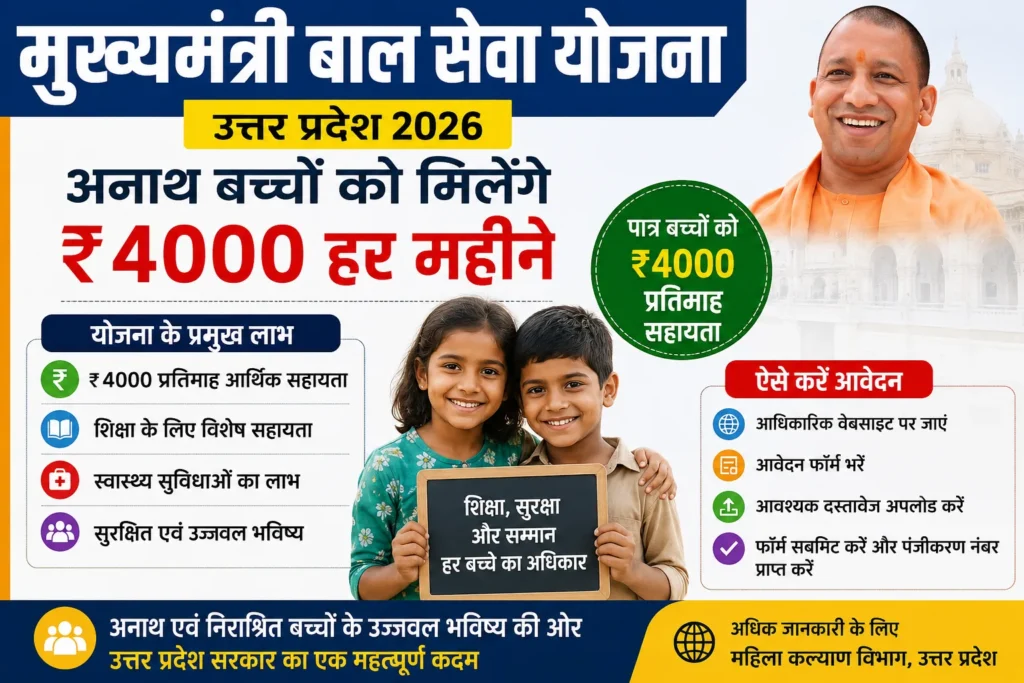 Mukhyamantri Bal Seva Yojana UP 2026